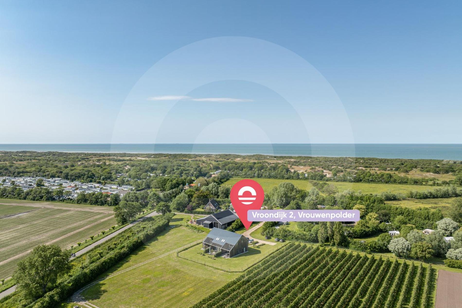 Welcome In - Vakantiehuis 6 En 12 Personen, Vroondijk In フラウヴェンポルデル エクステリア 写真